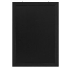 Ardoise avec cadre en bois, 600 x 1.100 mm