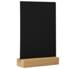 Ardoise de table, A5 portrait, chêne