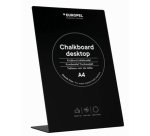 Ardoise de table L-Standard, A5, noir