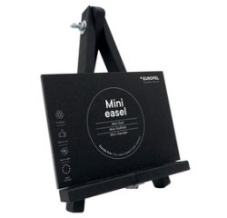 Ardoise de table mini avec chevalet, noir