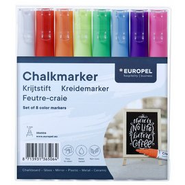 Krijtmarker 3 mm - etui van 8