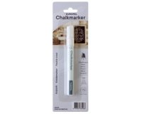 Marqueur craie 3 mm, blister de 1, blanc