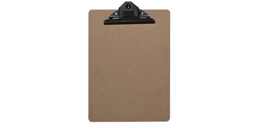 Clipboard menu holder, A4, natural