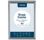 Poster frame, B1, 25 mm, silver anodized