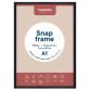 Cadre porte-affiche premium+, A4, noir
