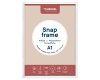 Cadre porte-affiche premium+, A2, blanc
