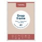 Cadre porte-affiche premium+, A1, blanc