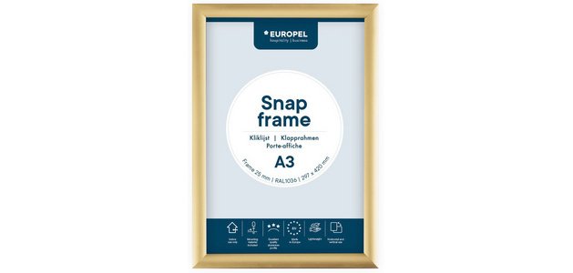 Cadre porte-affiche premium, A4, 25 mm