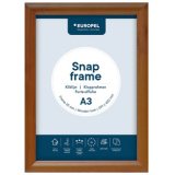 Cadre porte-affiche premium, A3, 25 mm, aspect bois