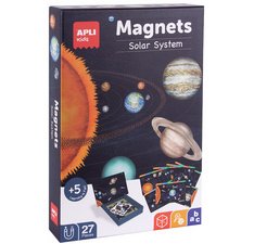 Jeu de magnets 'Système solaire', 27 magnets