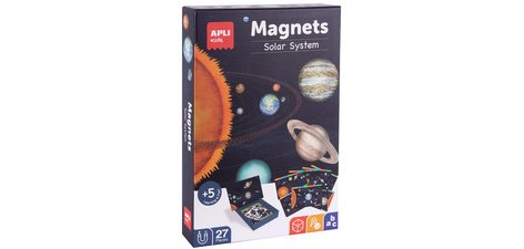 Jeu de magnets 'Système solaire', 27 magnets