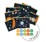 Jeu de magnets 'Système solaire', 27 magnets