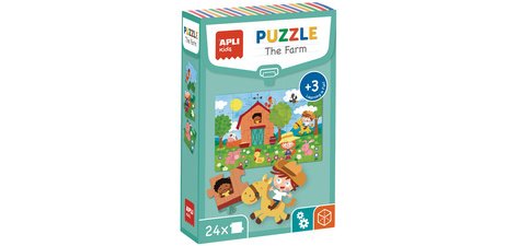 Puzzle éducatif 'The Farm', 24 pièces
