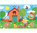 Puzzle éducatif 'The Farm', 24 pièces