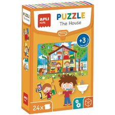 Puzzle éducatif 'The House', 24 pièces