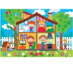 Puzzle éducatif 'The House', 24 pièces