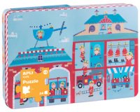 Puzzle 'Caserne de pompiers', 24 pièces