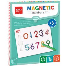 Tableau magnétique, 'Magnets 123 chiffres'