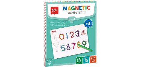 Tableau magnétique, 'Magnets 123 chiffres'