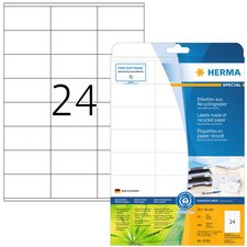 Étiquette universelle recyclée, 25,4 x 16 mm