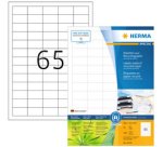 Étiquette universelle recyclée, 210 x 297 mm