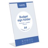 Porte-visuel Budget, A4 portrait, incliné