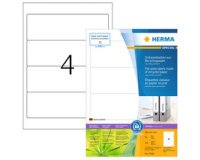 Étiquette pour dos de classeur recyclée, 192 x 61 mm,