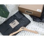 Étiquette en papier silphie, 70 x 36 mm, brun naturel