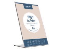Porte-visuel acrylique, A3 portrait, incliné