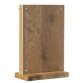 Présentoir de table Deluxe, A6 portrait, socle bois