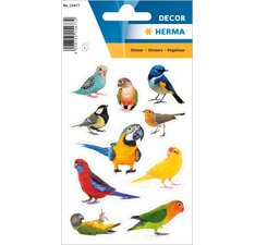 Sticker DECOR 'Oiseaux', en papier