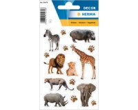 Sticker DECOR 'Animaux d'Afrique', en papier
