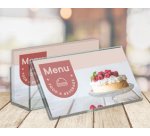 Présentoir de cartes de visite, 1 compartiment