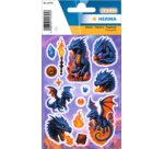Sticker MAGIC 'Petits dinos', en film pailleté