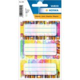Étiquette pour livres VARIO 'Pinceaux', 76 x 35 mm
