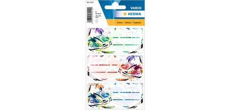 Étiquette pour livres VARIO 'Chucks', 76 x 35 mm