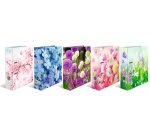 Assortiment de classeurs à motifs 'Fleurs'