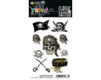 Tatouage CLASSIC 'Coeurs multicolores'
