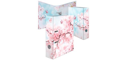 Classeur à motifs fleurs 'Cherry Blossom', A4