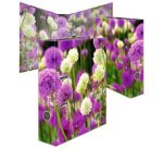 Classeur à motifs fleurs 'Purple Sensation', A4