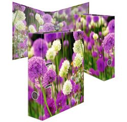 Classeur à motifs fleurs 'Purple Sensation', A4