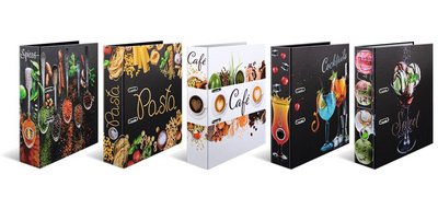 Assortiment de classeurs à motifs 'Flavors'