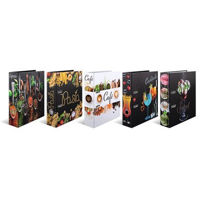 Assortiment de classeurs à motifs 'Flavors'