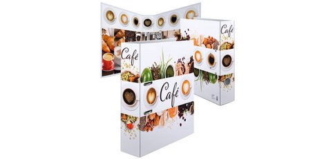 Classeur à motifs Flavors 'Pasta', A4