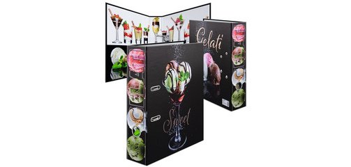 Classeur à motifs Flavors 'Sweets', A4