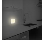 Lampe d'orientation à LED avec capteur, blanc