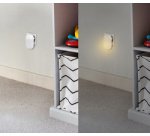 Lampe d'orientation à LED avec capteur, blanc