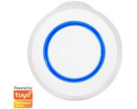 Alarme SOS Smart Wi-Fi, blanc/bleu