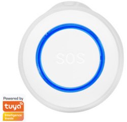 Alarme SOS Smart Wi-Fi, blanc/bleu
