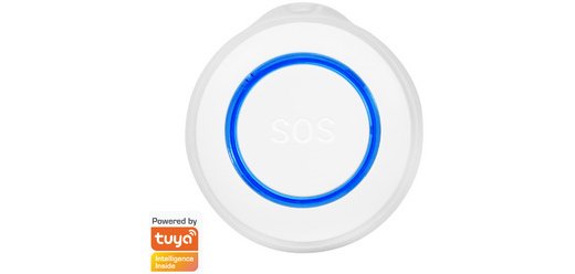 Alarme SOS Smart Wi-Fi, blanc/bleu